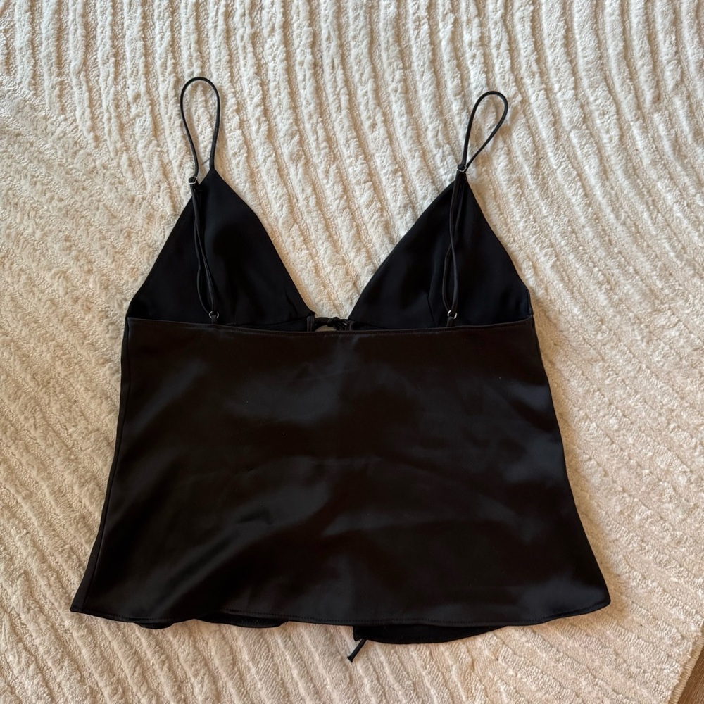 Zara Tie Front Top - Picture 4 of 4